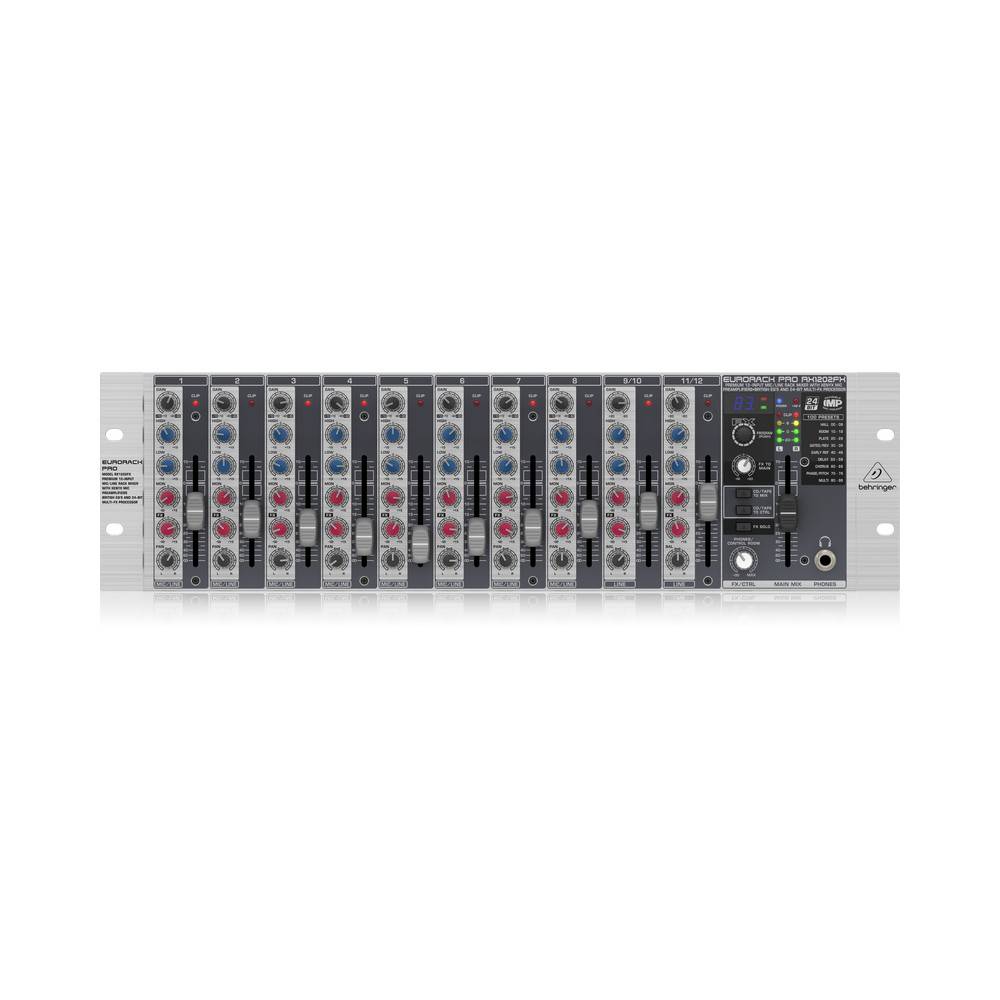 Behringer Eurorack Pro RX1202FX V2 Rackmount Mixer with Effects